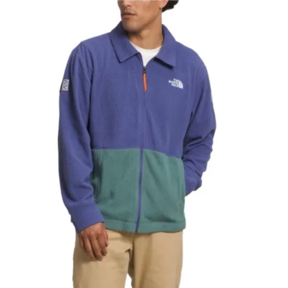 The North Face Men's Blue and Green Jacket
